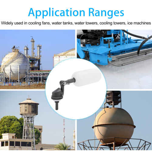 Miniature Plastic Ball Float Valve G1/4