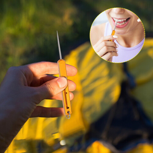 Retractable Toothpick and Fruit Fork 3-Stage Adjustable 2