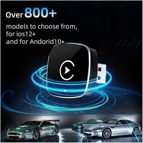 (Colour) Relativelk Carplay,Relativelk Wireless Carplay for Wired CarPlay & Android Auto 2