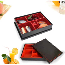 Japanese Style Traditional School Sushi And Rice Catering Bento Food Box for Tray Food Containers