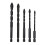 5PCS Masonry Drill Bits Set 5mm-12mm Cemented Carbide, 1/4in Hex Shank 15