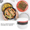 Multifunctional Round Plastic Rice Steaming Box for Microwave Oven 4