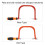 Mini Aluminum Coping Saw 310mm Adjustable Woodworking Tool 4