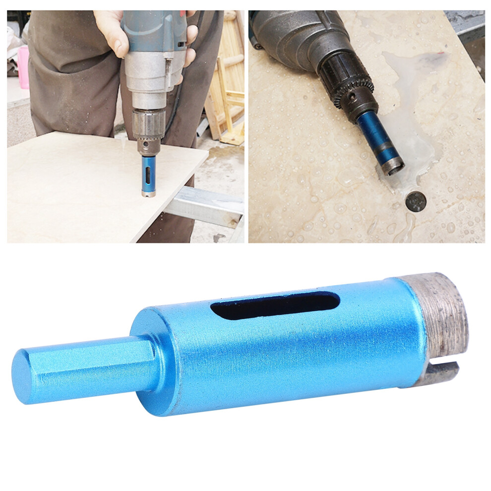 3Pcs Blue Diamond Hole Saw Drill Bits For Marble, Granite & Concrete 20Mm 6931392257571