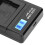 USB Double Charger for NPFW50 Lithium Battery with LCD Display Screen 6