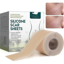 Silicone Plasters for Scars, Silicone Scar Films for Surgeries, Caesarean Section, Keloids, Burns,silicone Scar Tape-4cm*3m