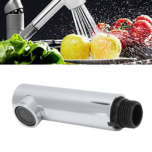 G1/2 Pull Out Spray Shower Head Faucet Replacement ABS, 11x2.7cm 2