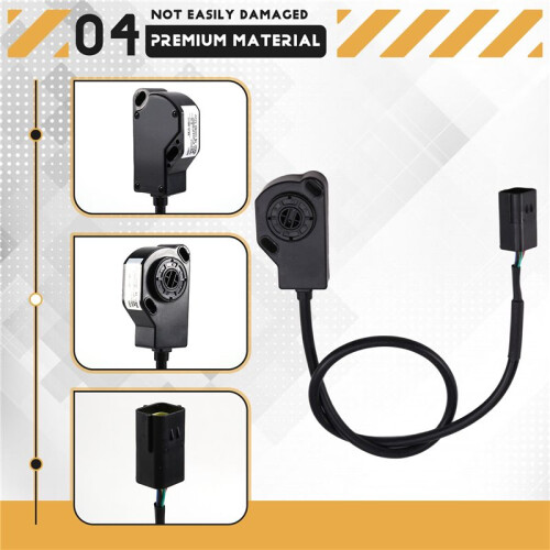HXJS-4805D Model Electric Pedal Accelerator 0-5V Output 12-96V Input Accelerator Control Box Accelerator Coil 1