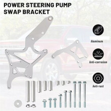 Fits for LS Engine Serpentine Bracket Alternator Power Steering Pump Swap Conversion
