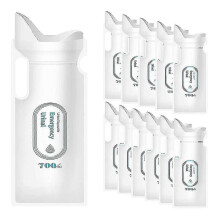 Disposable Urine Bags, 700ml - Pack Of 12 - Travel Camping Emergency Traffic Jam - RiRi
