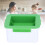 Tofu Press Squeezer Water Filter Kitchen Gadget, White & Green 3