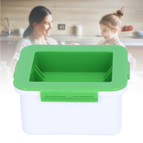 Tofu Press Squeezer Water Filter Kitchen Gadget, White & Green 2