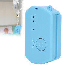 Rechargeable Liquid Infusion Fluid Alarm YT‑301 Blue, Compact 5.5x3.4cm