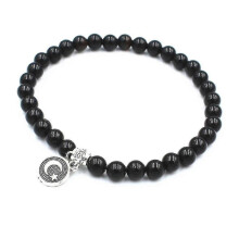 (Black) Muslim Prayer Beads Islam Tasbih Bracelet 33-bead 6mm Tasbeeh Islamic Jewelry