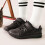 Clarks (Fit Type[Shoes], Shoe Size) Clowder Stripe Kid Black Leather 3