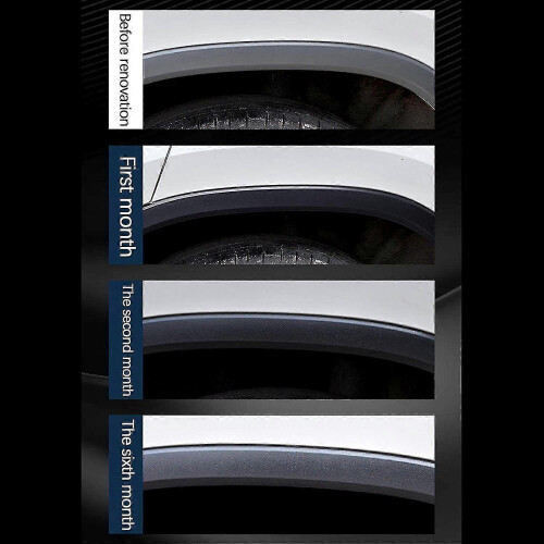 (3pcs)Plastic Parts Crystal Coating, Easy To Use Car Refresher, Great Gloss Protection 2