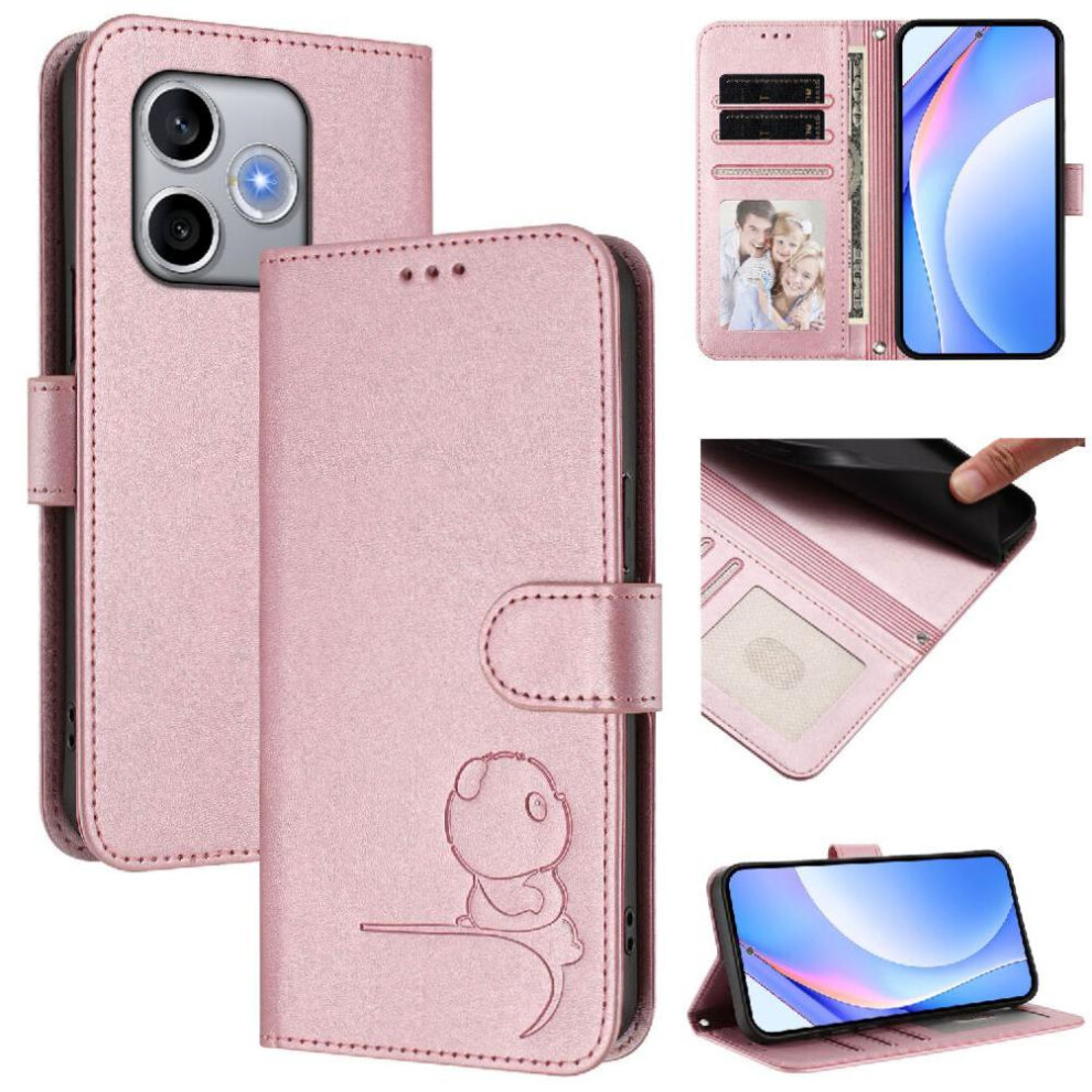 () Phone Case For Honor 600 Lite Pu Leather Magnetic Rfid Blocking Flip Folio Card Slots Holder Kickstand 764563224456