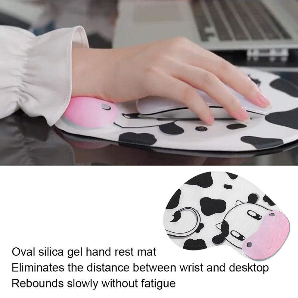 Gel Wrist Rest Mouse Pad For Office & Gaming Hand Guard Support 25X20cm Blue 8431392079855