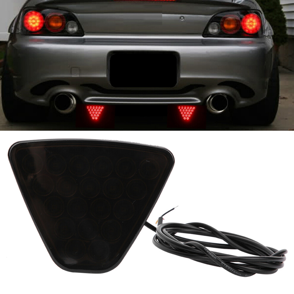 12V 20 Leds Car Tail Universal Brake Reverse Warning Lamp Light/Black 4061392080168