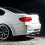 M Performance Stil Spoiler für BMW 1er E82 Schwarz 5