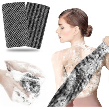 Exfoliating Wash Cloths, 2pcs Back Scrubber Back Brush, Body Scrubber Loofah Sponge for Shower, Shower Sponge, Bath Shower