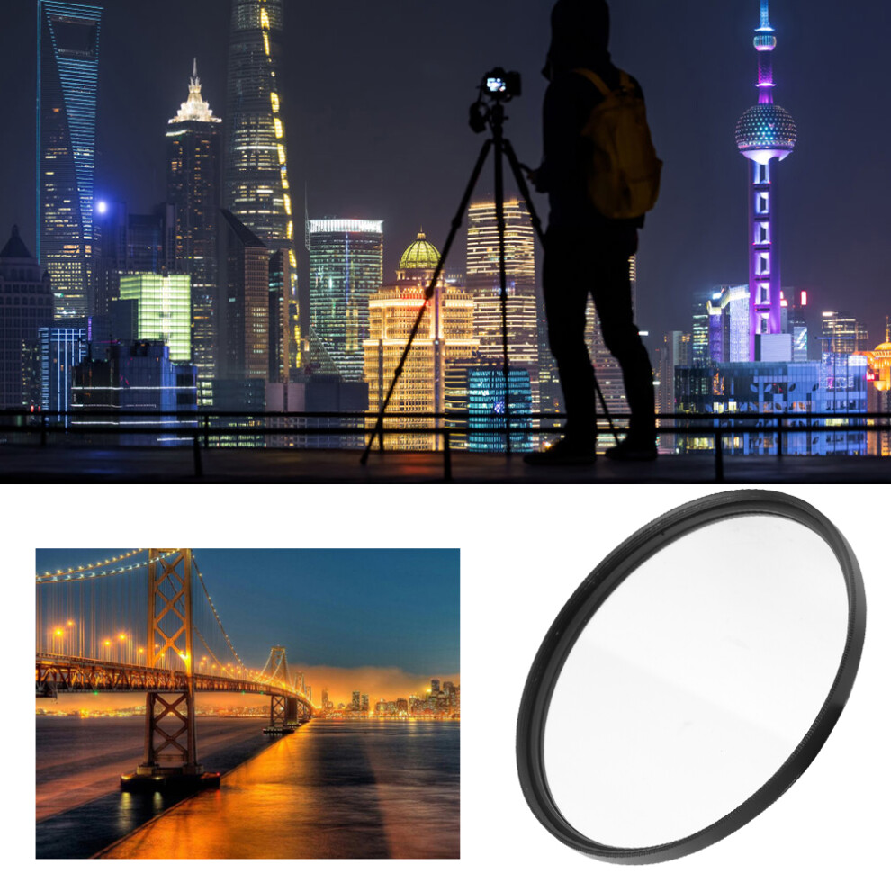 82Mm Star Lens Filter For Dslr Cameras Optical Glass Aluminum Alloy 8471392080543