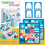 (Intermediate, Blue) Tailor Master Kid's Concentration Training Toy Double Battle Table Game Gift 1