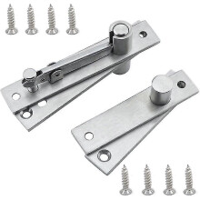 Rotary Hinge,door Pivot Hinge,concealed Pivot,up And Down Pivot Door Hinge,stainless Steel(silver) - Ri