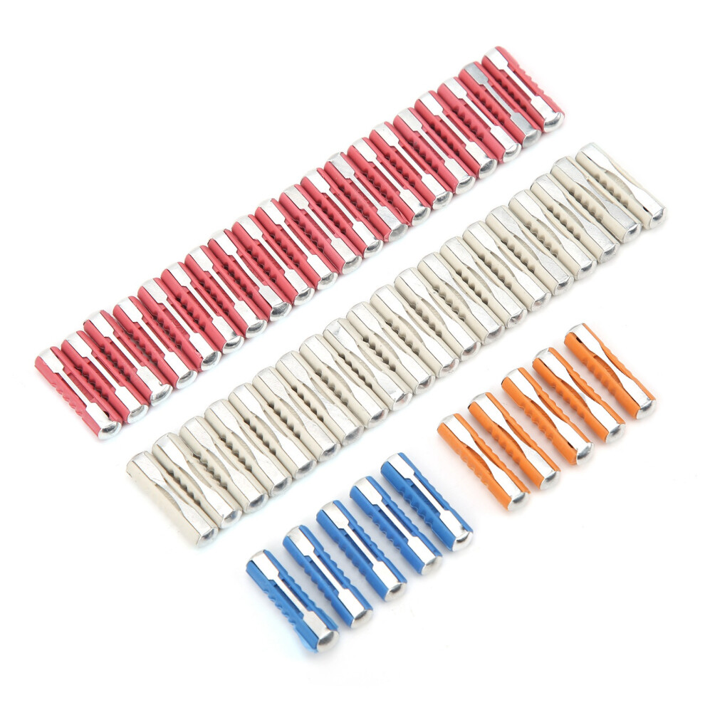 50Pcs Torpedo Car Fuse Set 5-25A 7293282131026