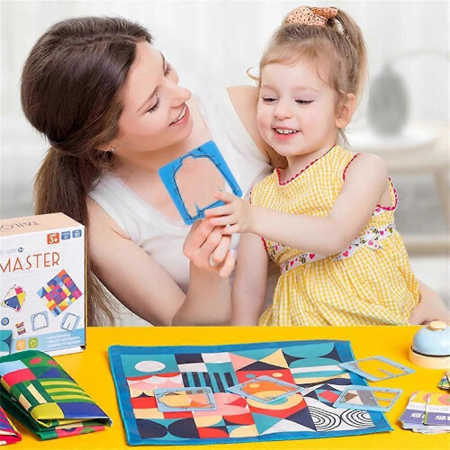(Elementary, Yellow) Tailor Master Kid's Concentration Training Toy Double Battle Table Game Gift 2