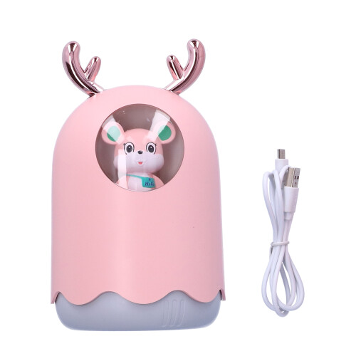USB-Tischbefeuchter 300 ml rosa Aroma-Diffuser 1