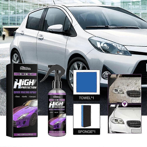 100ml Liquid Ceramic Spray Coating Top Coat Quick Nano-coating Auto Spray - Pengj