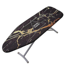 140x50cm Fabric Marbling Ironing Board Cover Protective Press Iron Folding for Ironing Cloth Guard