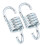 Heavy Duty Galvanized Iron Hammock Spring Hooks 7mm 500kg Pair 3
