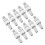 10Pcs Stainless Steel Air Compressor Quick Release Connectors, SM+PM20 9