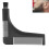 Black L-Shaped Beard Shaping Comb & Trimming Guide for Men 2