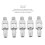 10Pcs Stainless Steel Air Compressor Quick Release Connectors, SM+PM20 4