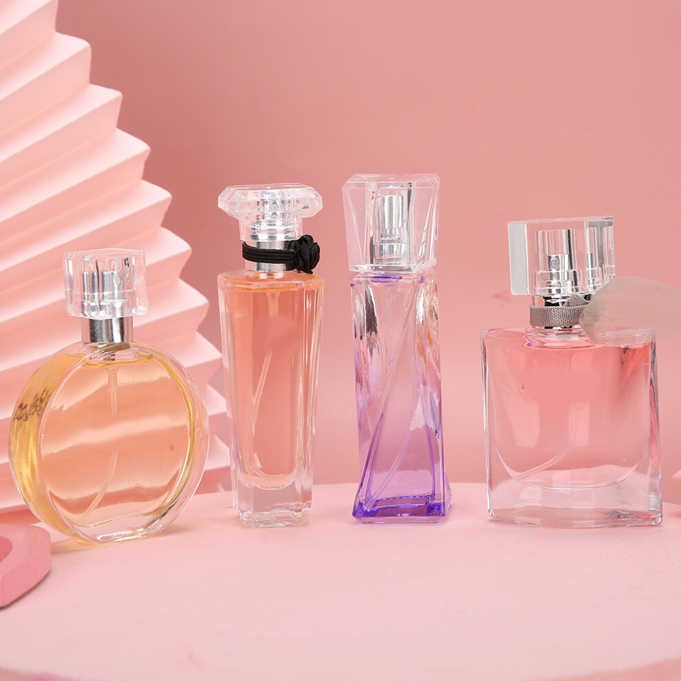 4pcs Long-Lasting Lady Perfume Set 25ml Atomizer Floral Gift