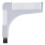 Men Beard Shaping Comb L-Shaped Mustache Trimming Guide Gray Plastic 15