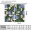 Geometric Floral Curtains Boho Botanical Green Blue White 2