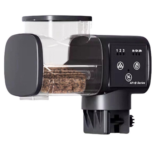 Automatic  Fish Tank Feeder Rechargeable Design Waterproof Precise Portion Control for Fish Turtles Vegetable Pond 1
