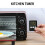 3X Super Thin LCD Digital Screen Kitchen Timer Square Cooking Count  Countdown Alarm Magnet Clock 4