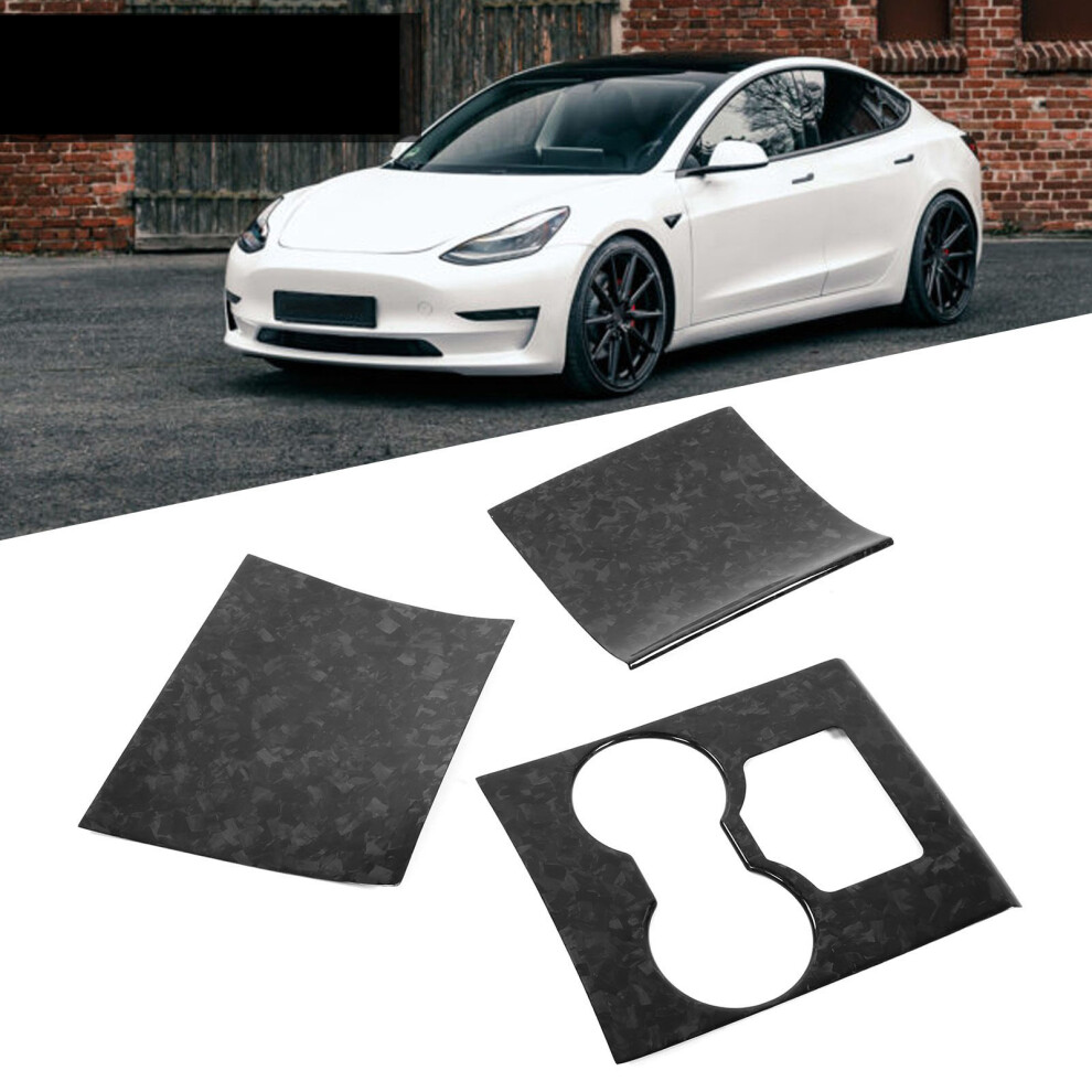 Marble Effect Carbon Fibre Console Trim Pack 7790334224229
