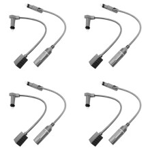 4X SPX to RJ45 Extension Cable Adapter 1200Mbps Speed for Starlink Cable RJ4 Female Connector Pair for Dish & Router