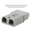 Power Plug Connector Cable Terminal Battery Case Dust Cap Cover Handle 120A 3