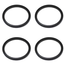 4X O-Ring-Dichtung für Turbinenluftschlauch 11618506782 11617801968 für 2er 7er 8er F44 G11 G16 X1 F48