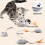 (2pcs) Plush Simulation Mouse Cat Pet Teasing Interactive Toy - Ri 2