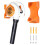 Handheld Leaf Blower Holder Protective Blower Mount Heavy-Duty Bracket Orange Garage Wall Holder Space-Saving Design 4