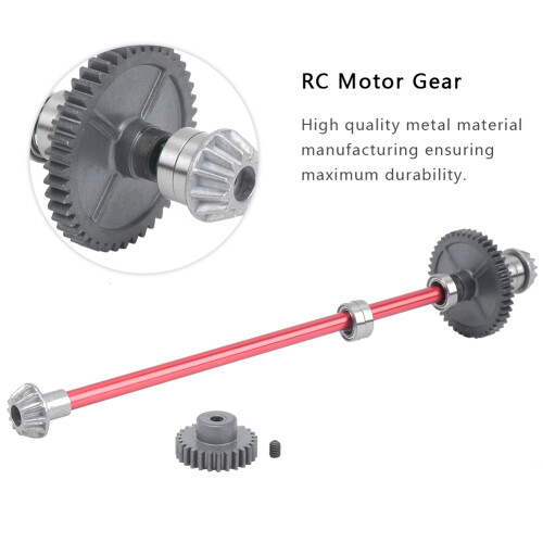 RC Zentralgetriebe Welle + Motorgetriebe 144001