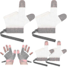 (L, red-2) 2pairs Stop Thumb Sucking Finger Guard Pink Breathable Baby Finger Sucking Stop For Baby